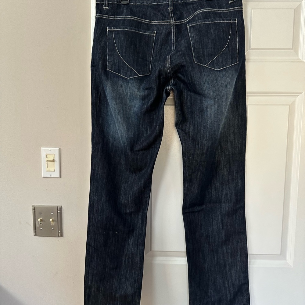Paper Denim & Cloth Blue Straight Jeans